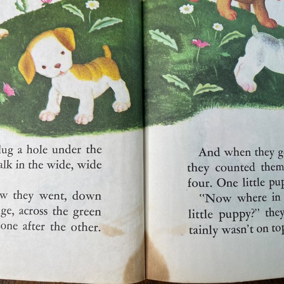 The Poky Little Puppy Little Golden Book Classic 1982 Childrens Story Book u - Picture 6 of 8